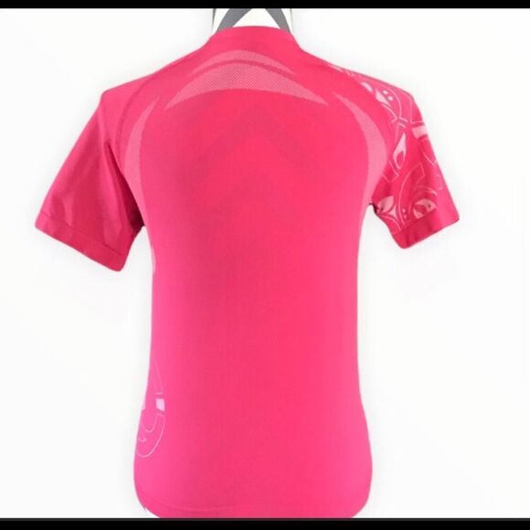 Small Pink Short Sleeve Biking Shirt Excellent Condition - Picture 3 of 4